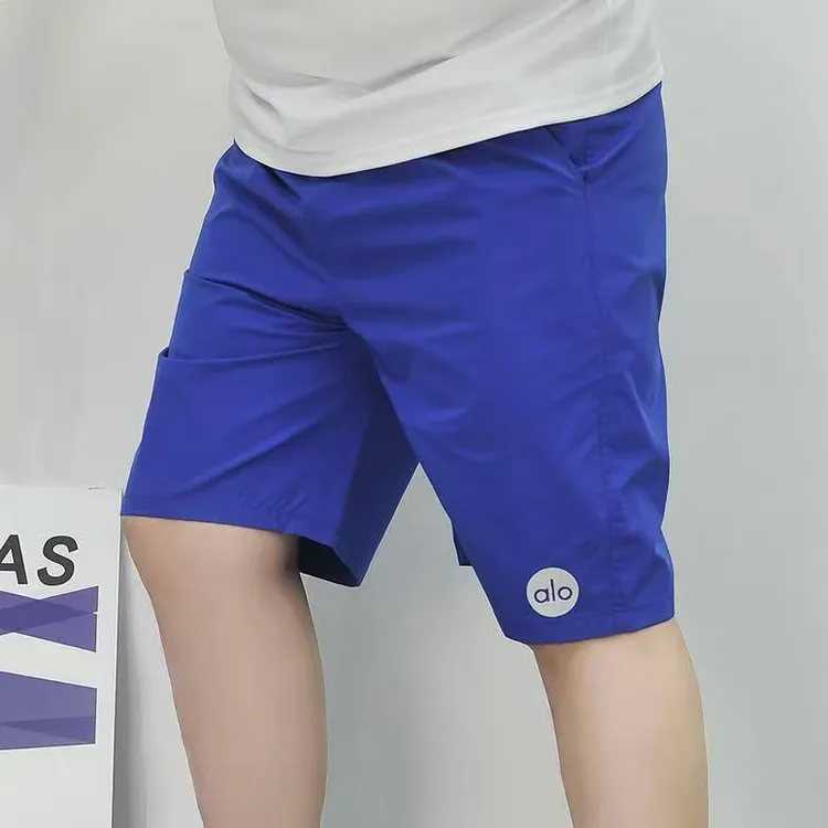 男士时尚百搭夏季潮流韩版外穿休闲大码彩色五分裤薄款透气中裤JG