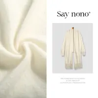 懒猫nono│Saynono 宽松版100%羊毛流苏披肩开肩/XXJZ9562