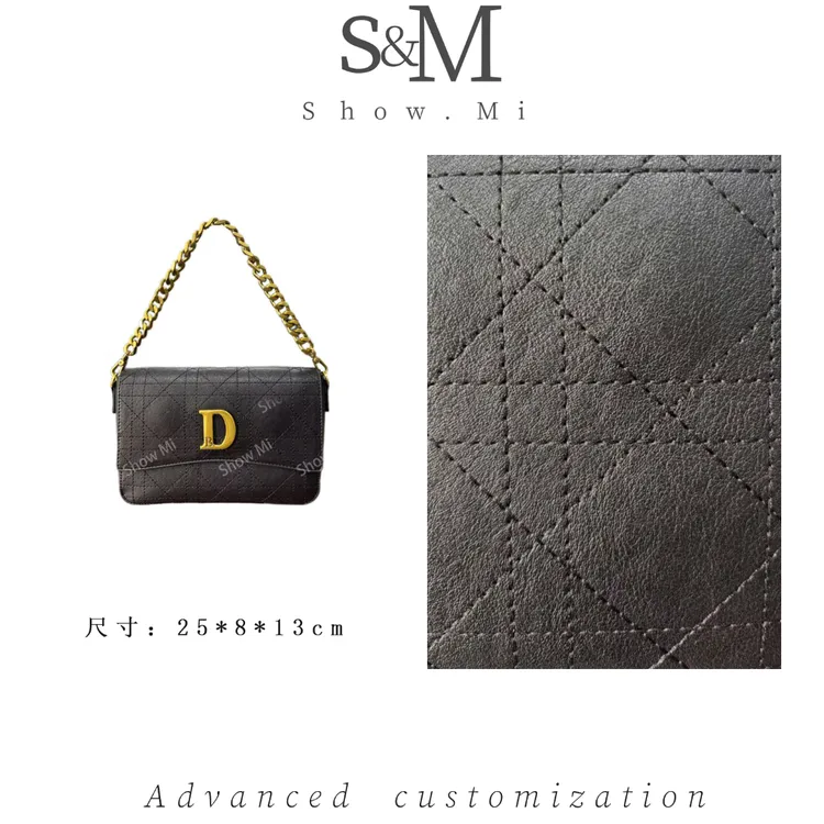 【Show Mi】SD-5828-复古黑-轻奢小众时尚百搭女士包包sm