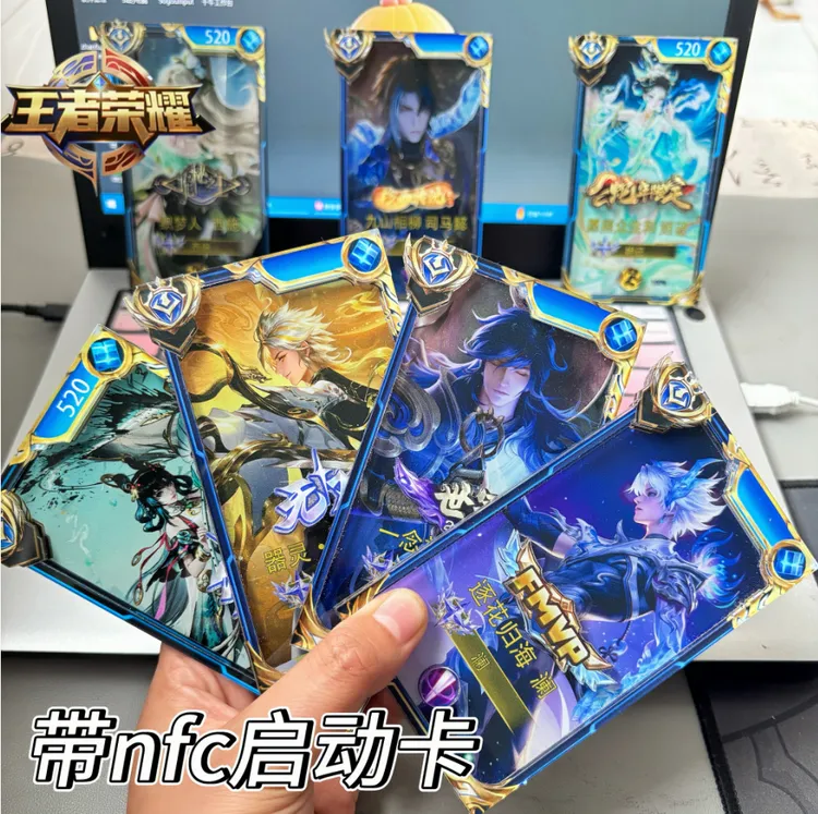 王者荣耀澜曜李信3D立体手卡画框送朋友生日礼物定制卡牌摆件