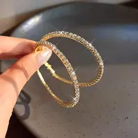 铜合金耳饰 【167】2025爆款气质轻奢百搭简约精致网红设计师耳环