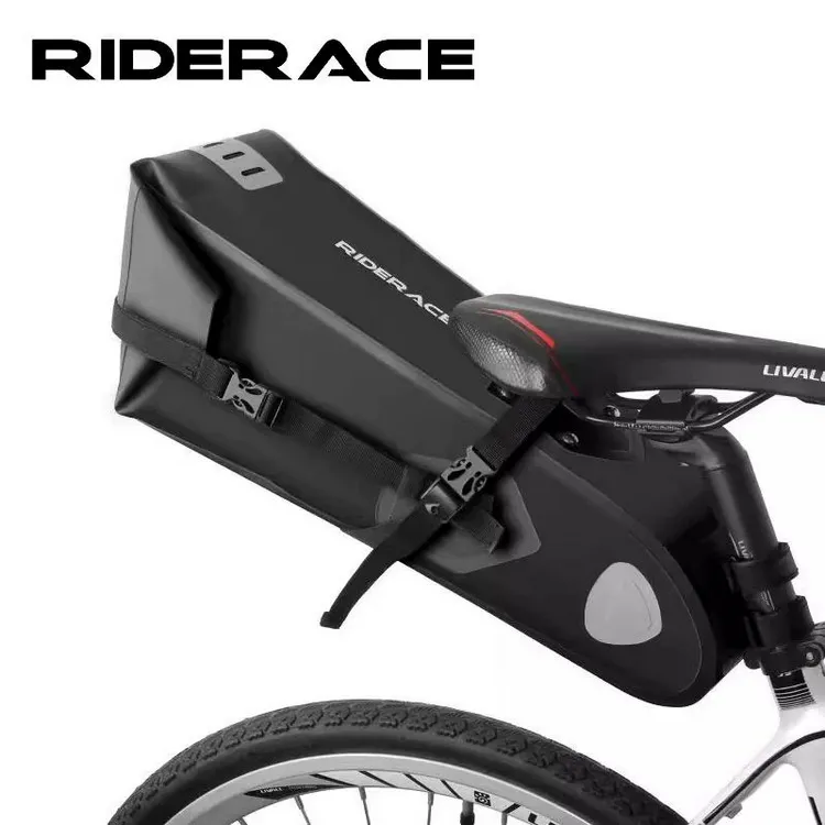自行车包公路车大容量防水车包反光车尾包户外山地车骑行包