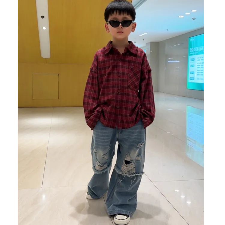 2025年款帅气潮酷男童秋装套装韩国ins儿童衣服大童洋气服装童装