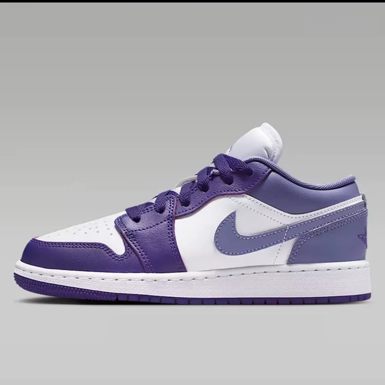 【滔搏联动】NIKE耐克女子AIR JORDAN 1 LOW GS 乔丹板鞋553560-551