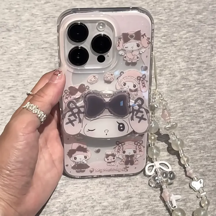 美乐蒂小羊适用苹果17手机壳13/14ProMax卡通iPhone16/INS风17P