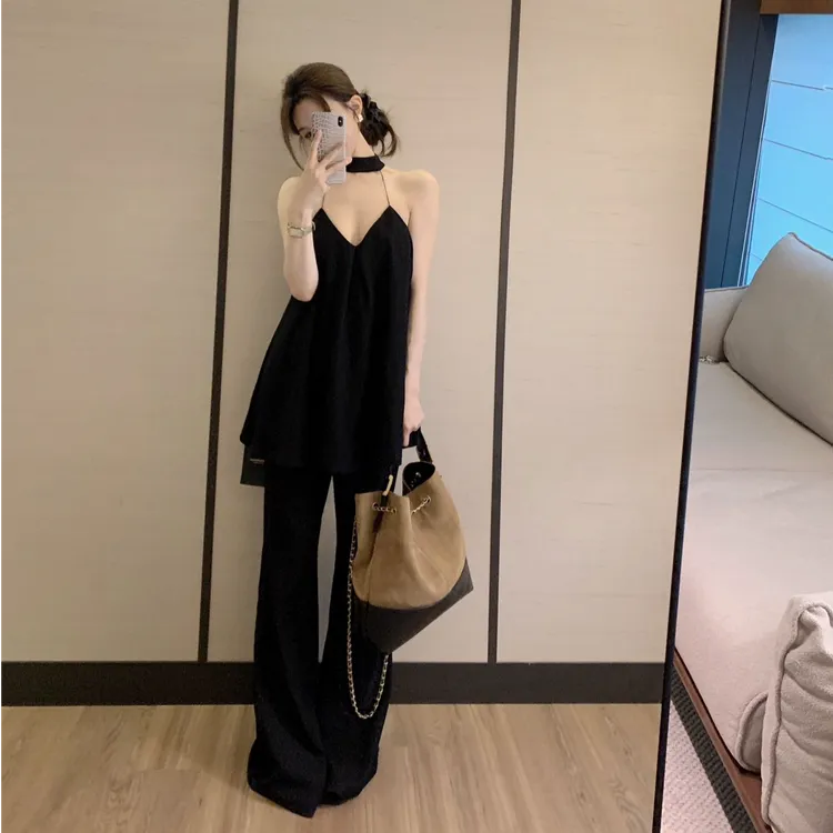 2025夏季新款时尚打底吊带背心气质显瘦洋气休闲百搭性感辣妹外穿