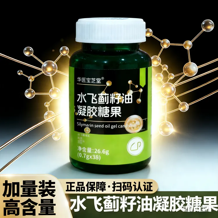 水飞蓟籽油 凝胶糖果-E1