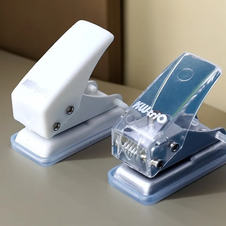 迷你单孔KW-trio便携圆孔打孔机器活页纸张手工DIY手帐文具