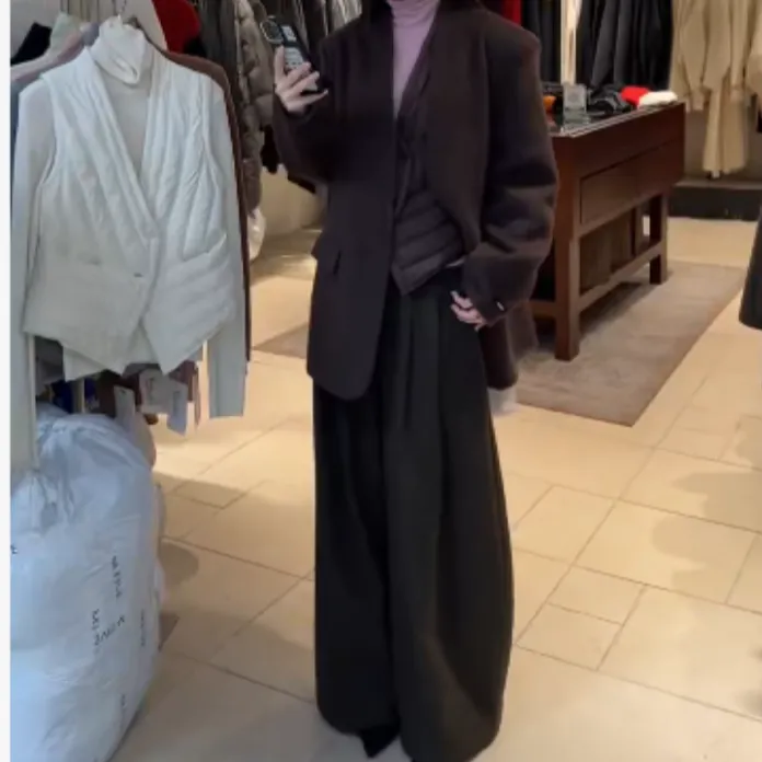 2025冬季新款潮流韩版爆款网红外套裤子淘SERE1