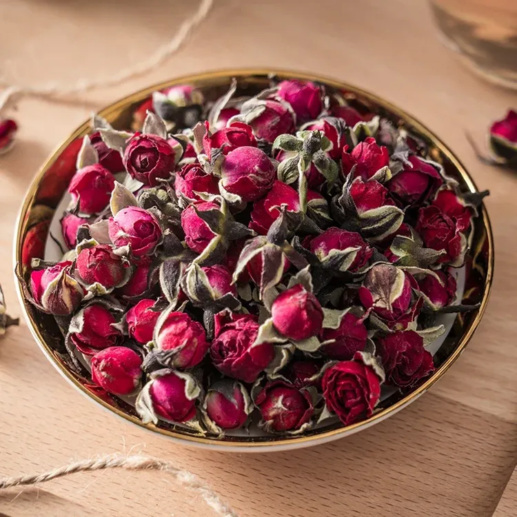 【金边玫瑰】金边玫瑰干玫瑰花干花泡水煮水香味浓郁可食用金边玫瑰
