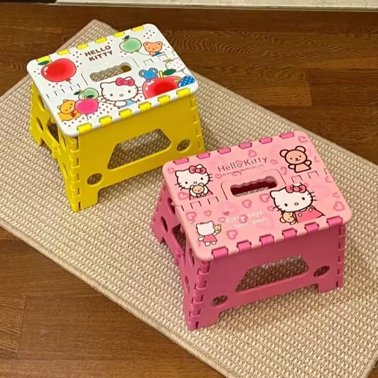 加厚卡通折叠凳子室内户外小凳子椅子防滑便携式收纳家用马扎