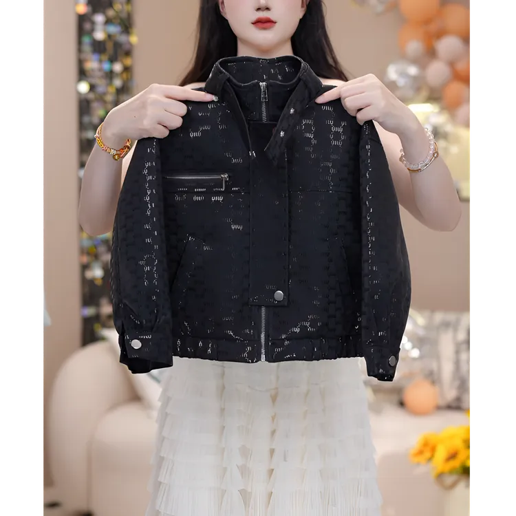 2025韩版儿童机车风儿童皮衣男童夹克帅气上衣嘻哈风宝宝春秋外套