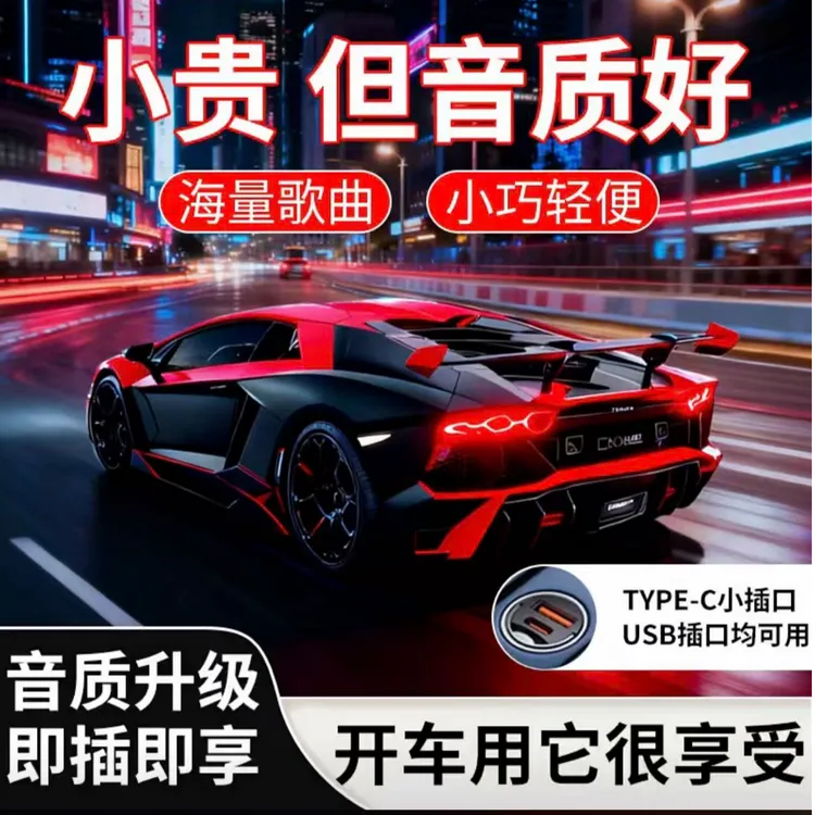 车载音乐U盘2025最新最火最流行母带音源灌录 精调音质 无损音乐商品图