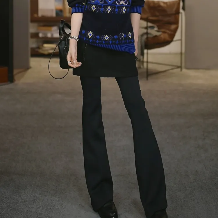 溶溶【超模芭比裤】RONGRONG 收腹空气层四面超弹加绒打底裤tb1130