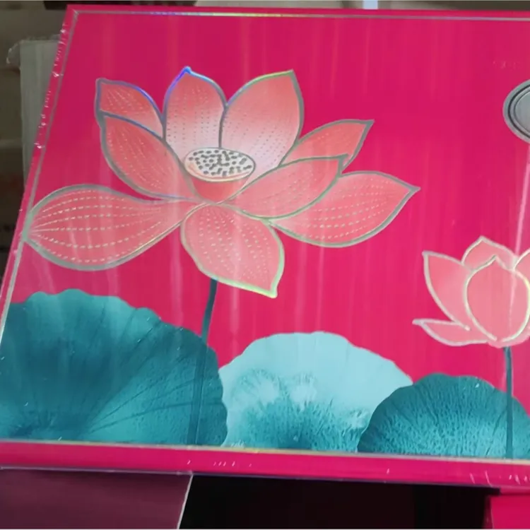 华美广式月饼莲蓉花团锦簇月饼礼盒企业送礼团购中秋节批发
