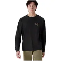 【小喵专属】ARC'TERYX/始祖鸟Kragg Cotton Shirt LS Men's【男】黑金鸟标T恤