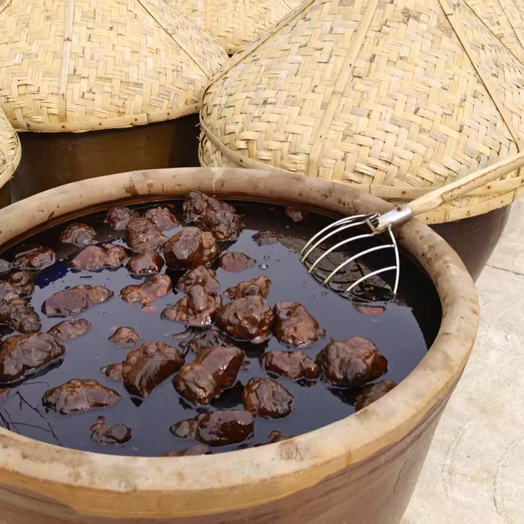 沂蒙特产【腌制5年】狮子头咸菜古法腌制