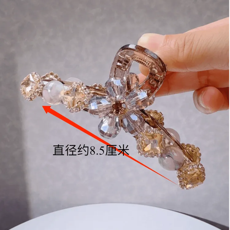 日韩百搭简约仙女风小抓夹复古/宫廷优雅发夹女抓夹