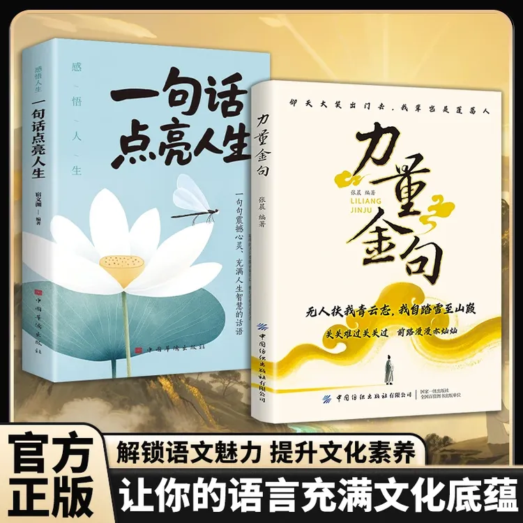 【正版旗舰】力量金句+一句话点亮人生：让你的语言充满文化底蕴