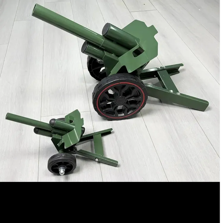 {厂家直发}回膛炮过年减震摆件玩具意大利炮手工神器放炮春节礼品