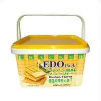 EDO Pack榴莲风味夹心饼干600g