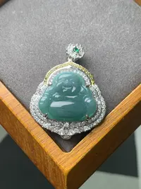 【缅甸唯玉】翡翠佛公