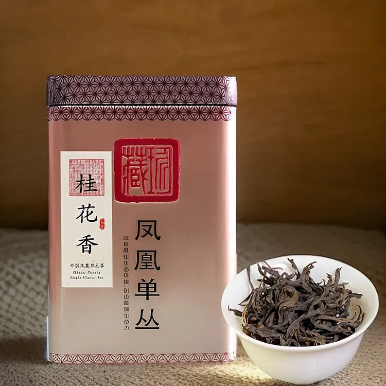 功夫凤凰粉丝专享 凤凰桂花香 潮州凤凰单丛茶 50g罐装春季茶叶