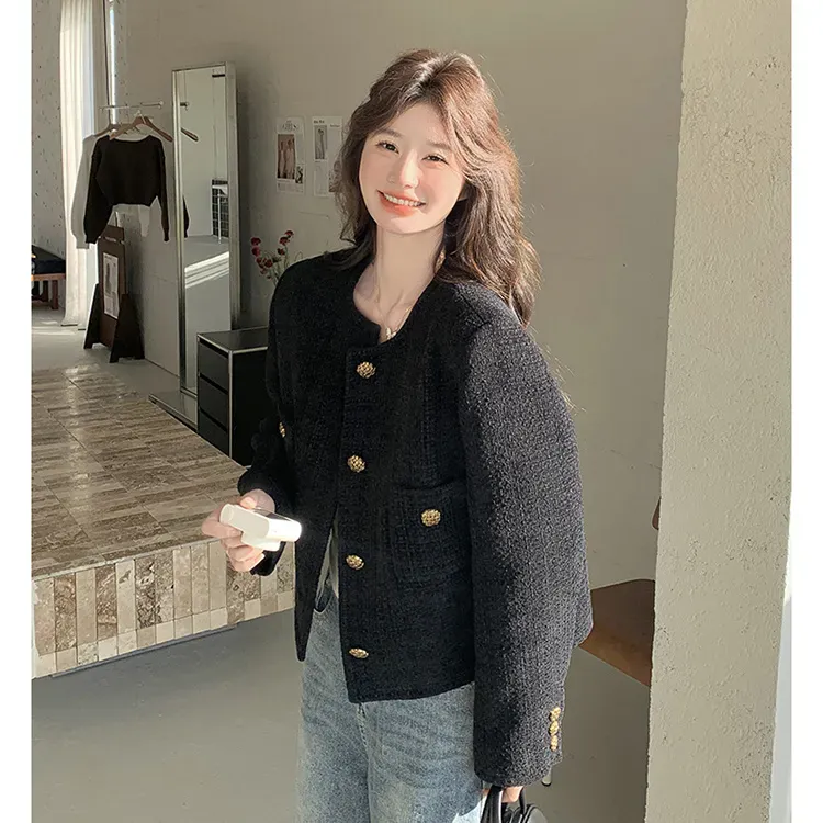 【清货】春季秋季长袖短款女短外套上衣气质ins风工装风