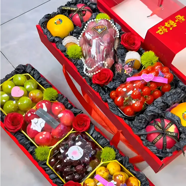 FEIANG/菲昂通用透明水果礼盒创意设计适合混搭送礼