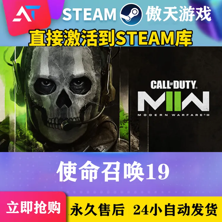 使命召唤19联机版  steam全球区  在线联机全DCL