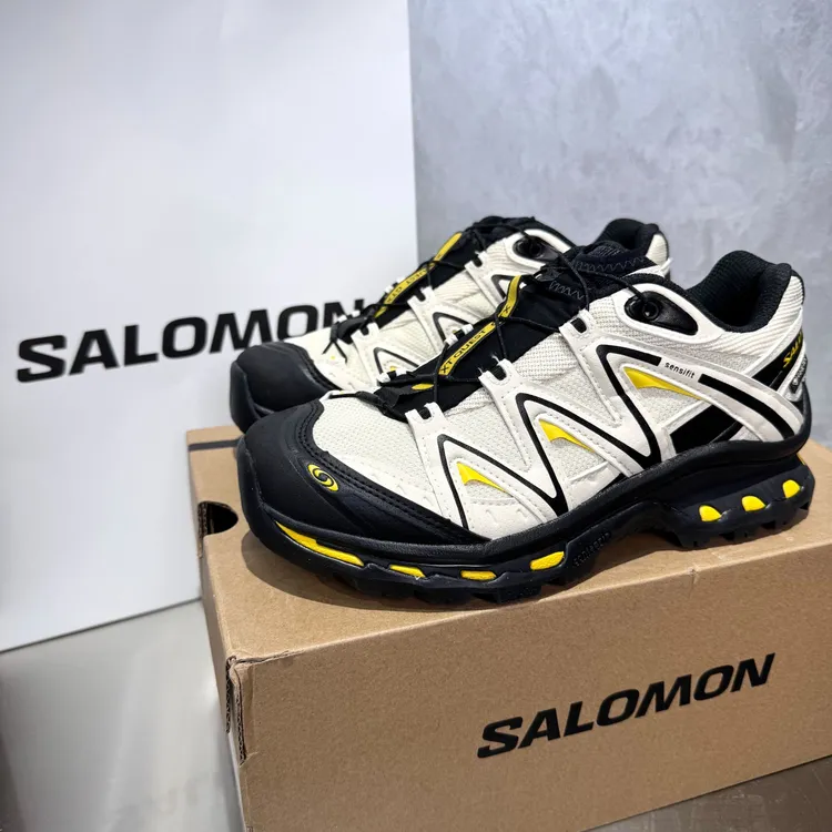 SALOMON萨洛蒙 XT-Quest GTX 米灰黑小蜜蜂低帮徒步户外鞋 477810