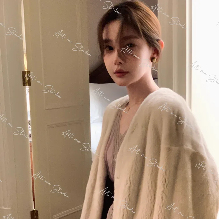 【ART ME】丹麦哥本哈根紫金级别水貂皮草外套w24387