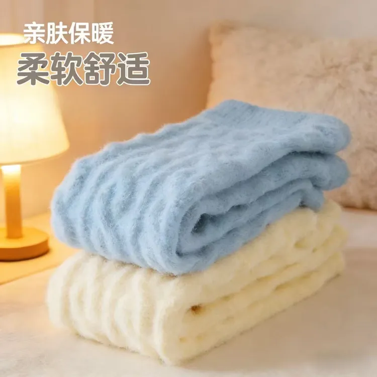 婴儿护膝秋冬款加厚长筒护腿新生幼儿宝宝新生儿防摔过膝保暖袜套