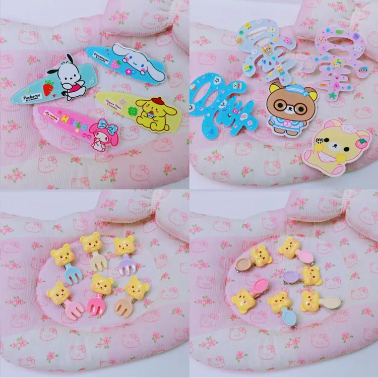 【发夹混拆】卡通甜美小众发夹侧边夹刘海夹网红少女心发卡