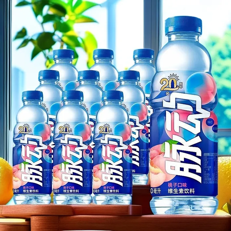 Mizone/脉动2箱量24瓶维宿舍加班夏天运动小冷饮饮料口味搭配