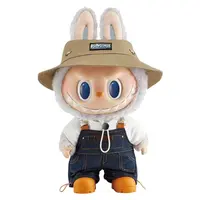 POP MART/泡泡玛特Labubu春天野在家系列搪胶毛绒公仔
