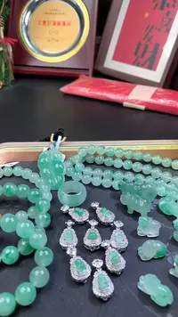 【闪购商品】翡翠颈饰未镶嵌易维珠宝咨询链接！！！！