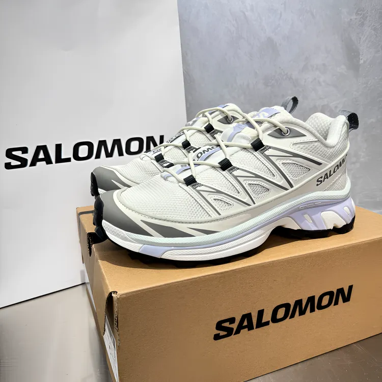SALOMON萨洛蒙XT-6 EXPANSE灰紫色低帮户外功能运动跑步鞋 478101