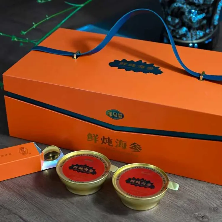 【鲜参直炖】鲜炖海参甄选辽东39°刺参银耳羹大连刺参炖煮好营养