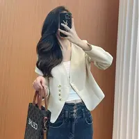 812#小香风西装外套