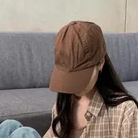 复古刺绣大小可调节棒球帽