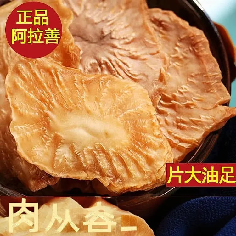 【肉枞蓉切片】阿拉善沙漠参人工鲜切片泡水炖汤初级农产品