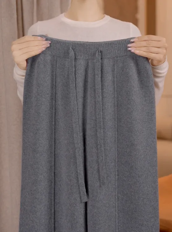 【Q专属】杭州专柜 高腰女裤 冬季款 加绒直筒长裤C-0001