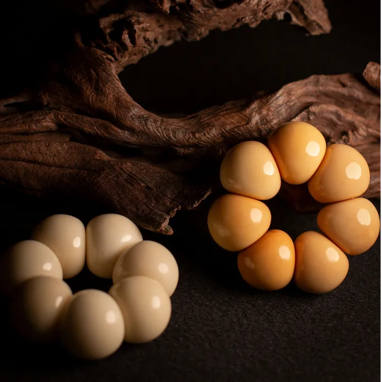 【元素造物】老料象牙果山竹原果老料胖墩手捻蒜瓣手磨太阳花