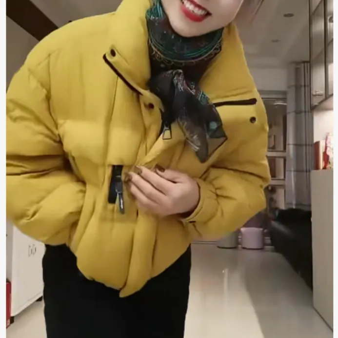 2025冬季新款潮流韩版爆款网红短款外套A22