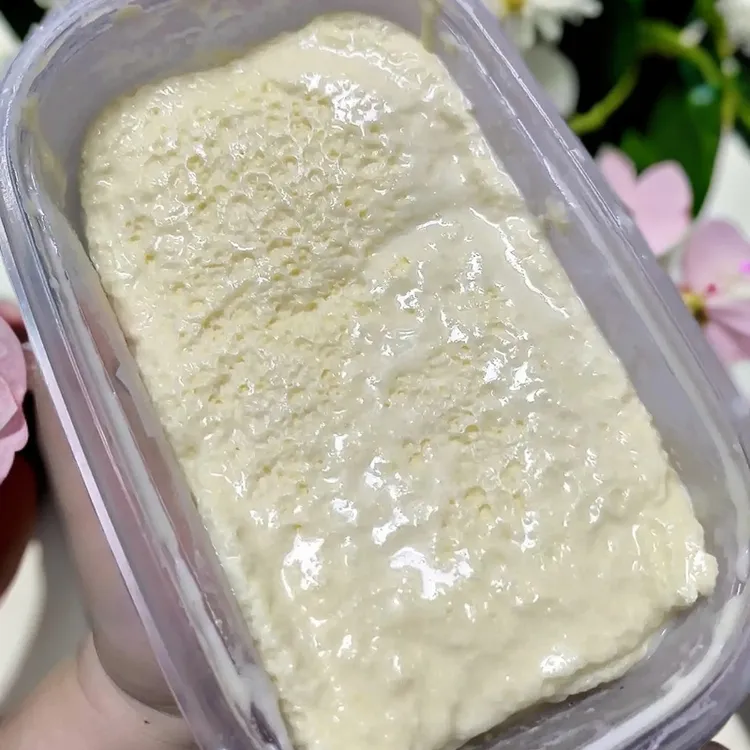 马五五带汤鲜奶皮子内蒙古经典原味奶皮子带汤鲜奶皮子奶皮盒装