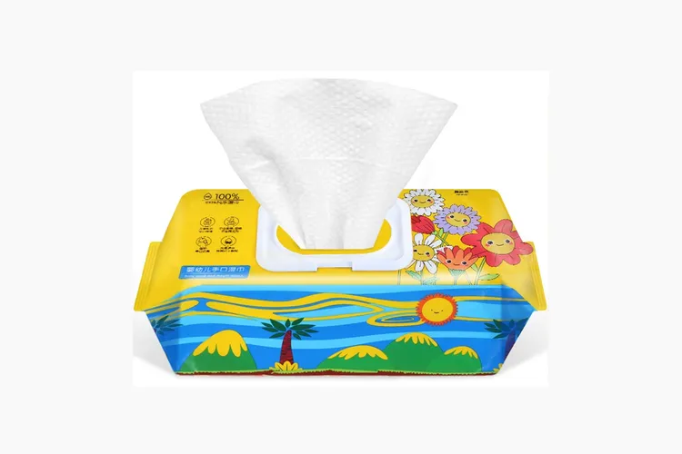 【七大包家庭装】宝宝加厚湿纸婴儿棉柔巾户外便携手口湿巾