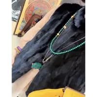 李豆儿  重工刺绣 水貂毛 两面穿马甲