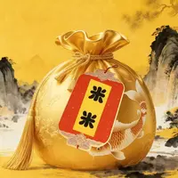 3号米不够花【老师傅推荐】聚米 偏偏爱上你手绘卡 生肖挂饰福 挂饰