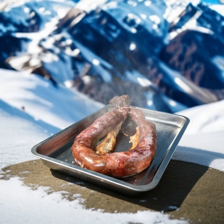 哈萨克纯手工马肋排肠子（马卡子）